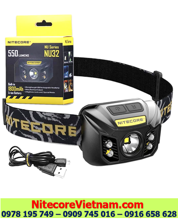 Đèn pin đội đầu Nitecore NU32